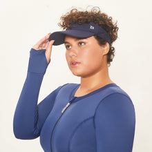 Załaduj obraz do przeglądarki galerii, Image 03: Uv Line Visière Visor Athletic Dry Fem Navy Blue Upf50+