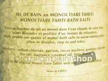Załaduj obraz do przeglądarki galerii, Product Back: Tiki Sels De Bain Tiki Sel De Bain Tiare 125 Gr