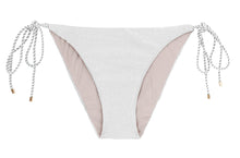 Załaduj obraz do przeglądarki galerii, Product Front: Rio De Sol Bas Bottom Shimmer-White Ibiza-Rope