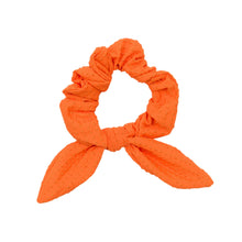 Załaduj obraz do przeglądarki galerii, Product Front: Rio De Sol Chouchou Dots-Orange Scrunchie