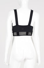 Załaduj obraz do przeglądarki galerii, Model Back: Alto Giro Fitness Haut Top Light Transparencia Preto