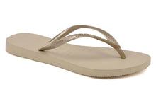 Załaduj obraz do przeglądarki galerii, Image 07: Havaianas Tongs Slim Sand Grey/Light Golden