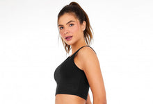 Załaduj obraz do przeglądarki galerii, Image 03: Alto Giro Fitness Haut Top Bodytex Ii Com Laser Preto