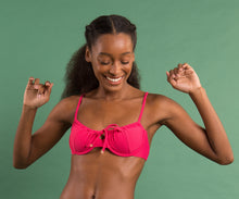 Załaduj obraz do przeglądarki galerii, Image 12: Rio De Sol Haut Top Dots-Virtual-Pink Balconet-Tie