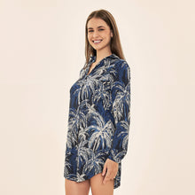 Załaduj obraz do przeglądarki galerii, Image 06: Uv Line Chemise Shirtdress Coqueiros Marinho Upf50+