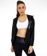 Załaduj obraz do przeglądarki galerii, Image 05: Alto Giro Fitness Haut Jaqueta Tecnospan Recortes Preto