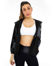 Załaduj obraz do przeglądarki galerii, Image 06: Alto Giro Fitness Haut Jaqueta Tecnospan Recortes Preto