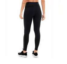 Załaduj obraz do przeglądarki galerii, Model Back: Alto Giro Fitness Bas Legging Bodytex Recortes Atlanta Preto
