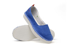 Załaduj obraz do przeglądarki galerii, Model Front: Havaianas Espadrille Havaianas Origine Flatform Up Ii Blue Star