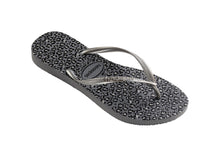Załaduj obraz do przeglądarki galerii, Product Front: Havaianas Tongs Havaianas Slim Animals Steel Grey