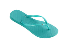 Załaduj obraz do przeglądarki galerii, Product Front: Havaianas Tongs Havaianas Slim Crystal Sw Lake Green