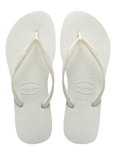 Załaduj obraz do przeglądarki galerii, Product Front: Havaianas Tongs Slim White