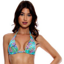 Załaduj obraz do przeglądarki galerii, Gallery: Luli Fama Haut Top Full Ruched Aqua