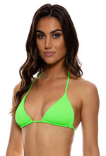 Załaduj obraz do przeglądarki galerii, Image 02: Luli Fama Haut Top Wavy Ruched Que Sera Sera Neon Lime