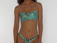 Załaduj i odtwarzaj film w przeglądarce Gallery, Video: Luli Fama Haut Top Square Animale Aqua