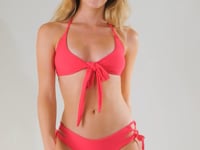 Załaduj i odtwarzaj film w przeglądarce Gallery, Video: Rio De Sol Haut Top Dots-Virtual-Pink Kate