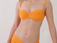 Załaduj i odtwarzaj film w przeglądarce Gallery, Video: Rio De Sol Jupe De Page Bio-Laranjada Skirt Knot