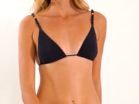 Załaduj i odtwarzaj film w przeglądarce Gallery, Video: Rio De Sol Bas Bottom Shimmer-Black Ibiza-Comfy-Gold