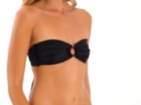 Załaduj i odtwarzaj film w przeglądarce Gallery, Video: Rio De Sol Haut Top Shimmer-Black Mavi