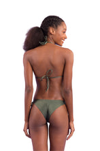 Załaduj obraz do przeglądarki galerii, Model Back: Rio De Sol Bas Bottom Shimmer-Croco Cheeky-Tie