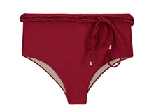 Załaduj obraz do przeglądarki galerii, Product Front: Rio De Sol Bas Bottom Shimmer-Divino Belted-High-Waist