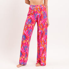 Załaduj obraz do przeglądarki galerii, Gallery: Rio De Sol Pantalon De Plage Flavors Wide Pants