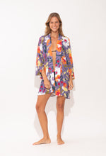 Załaduj obraz do przeglądarki galerii, Image 04: Rio De Sol Robe De Plage Garden-Flower Kimono