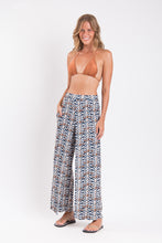 Załaduj obraz do przeglądarki galerii, Image 04: Rio De Sol Pantalon De Plage Ikat Wide Pants