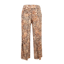 Załaduj obraz do przeglądarki galerii, Product Front: Rio De Sol Pantalon De Plage Leopard Wide Pants