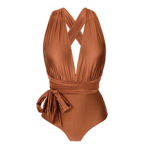 Załaduj obraz do przeglądarki galerii, Product Back: Rio De Sol Une Pièce Nocciola Marina