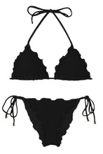 Załaduj obraz do przeglądarki galerii, Product Front: Rio De Sol Ensemble Set Dots-Black Frufru