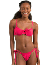 Załaduj obraz do przeglądarki galerii, Gallery: Rio De Sol Ensemble Set Dots-Virtual-Pink Balconet-Tie Pipa