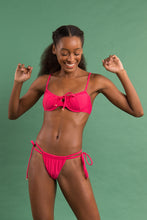 Załaduj obraz do przeglądarki galerii, Image 12: Rio De Sol Ensemble Set Dots-Virtual-Pink Balconet-Tie Pipa