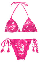Załaduj obraz do przeglądarki galerii, Product Front: Rio De Sol Ensemble Set Pink-Palms Frufru