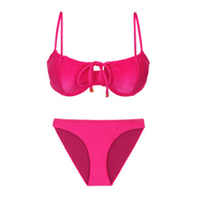 Załaduj obraz do przeglądarki galerii, Product Front: Rio De Sol Ensemble Set Shimmer-Olinda Balconet-Tie Essential-Comfy