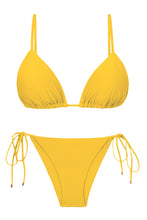 Załaduj obraz do przeglądarki galerii, Product Front: Rio De Sol Ensemble Set Sunflower Tri-Inv Lacinho