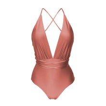 Załaduj obraz do przeglądarki galerii, Product Front: Rio De Sol Une Pièce Shimmer-Copper New Vegas
