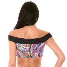 Załaduj obraz do przeglądarki galerii, Model Back: Rio De Sol Haut Soutien Samarcanda Offshoulder