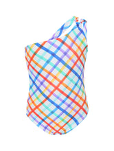 Załaduj obraz do przeglądarki galerii, Product Front: Rio De Sol Une Pièce Fille Square Santorini-Kids