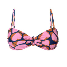 Załaduj obraz do przeglądarki galerii, Product Front: Rio De Sol Haut Top Amore-Pink Bandeau-Crispy