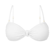 Załaduj obraz do przeglądarki galerii, Product Front: Rio De Sol Haut Top Bora-White Bandeau-Joy