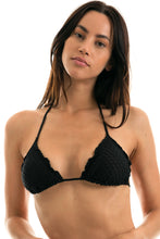 Załaduj obraz do przeglądarki galerii, Gallery: Rio De Sol Haut Top Kiwanda Preto Frufru