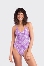 Załaduj obraz do przeglądarki galerii, Model Front: Rio De Sol Une Pièce Trail-Purple Hype