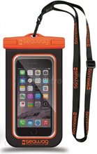Załaduj obraz do przeglądarki galerii, Model Front: Seawag Sac De Plage Seawag Black & Orange Waterproof Case 5.7