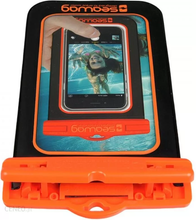 Załaduj obraz do przeglądarki galerii, Model Back: Seawag Sac De Plage Seawag Black & Orange Waterproof Case 5.7