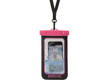 Załaduj obraz do przeglądarki galerii, Model Front: Seawag Sac De Plage Seawag Black & Pink Waterproof Case 5.7