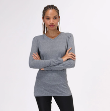 Załaduj obraz do przeglądarki galerii, Model Front: Uv Line Fitness Haut Sport Fit Mescla