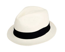 Załaduj obraz do przeglądarki galerii, Product Front: De Punta En Blanco Chapeau Panama Adrien Blanco
