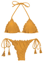 Załaduj obraz do przeglądarki galerii, Product Front: Rio De Sol Ensemble Set Damasco Frufru-Fio
