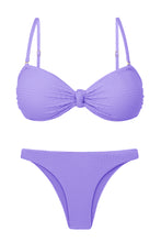 Załaduj obraz do przeglądarki galerii, Product Front: Rio De Sol Ensemble Set Bora-Lavanda Bandeau-Joy Leblon
